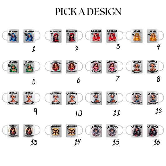 Loteria card en espanol mug, Cute soltera pero responsable mug, Spanish Design image 1
