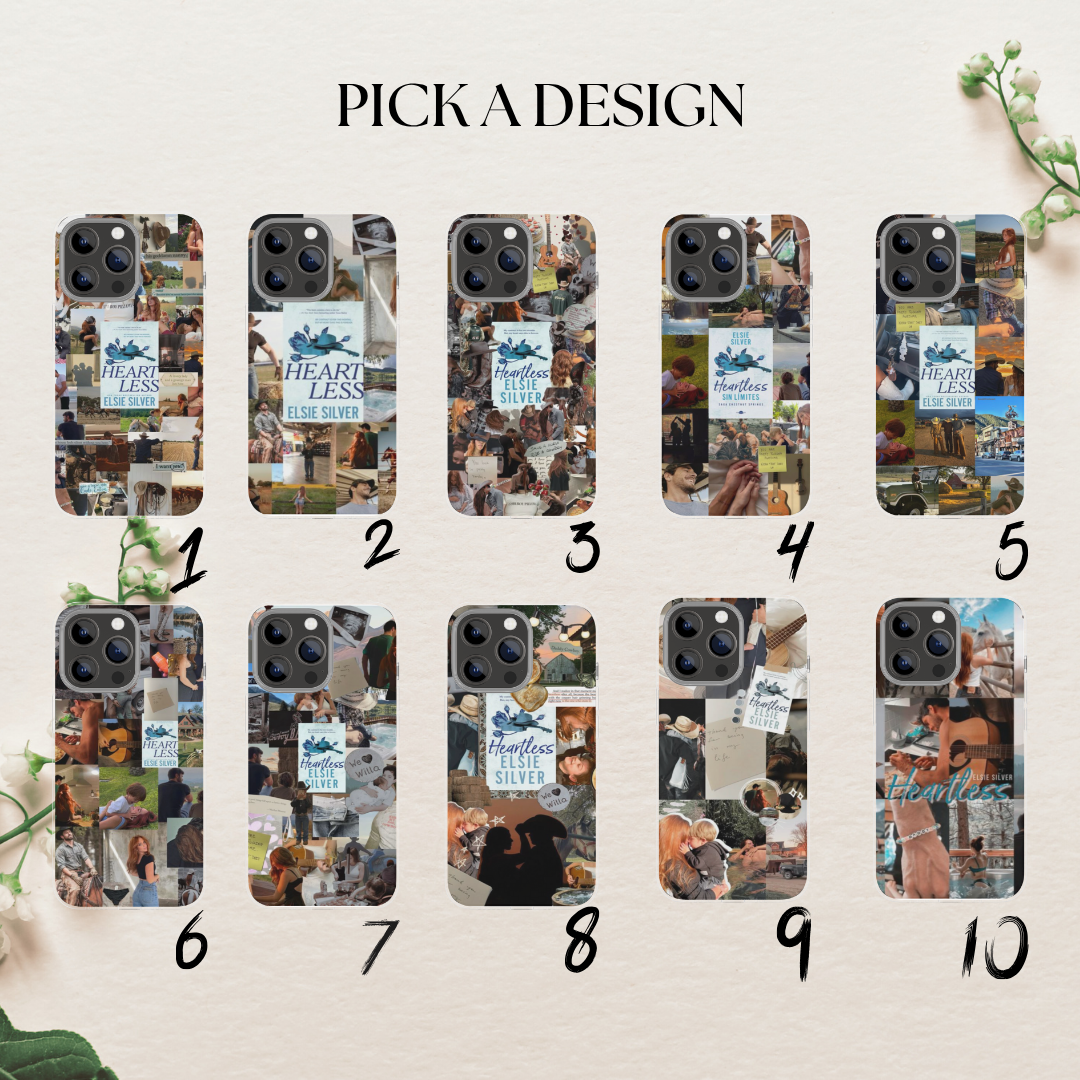 Cade Eaton, Willa Grant Heartless Book Phone Case book 16 Pro Max 15 14 13 12 image 2