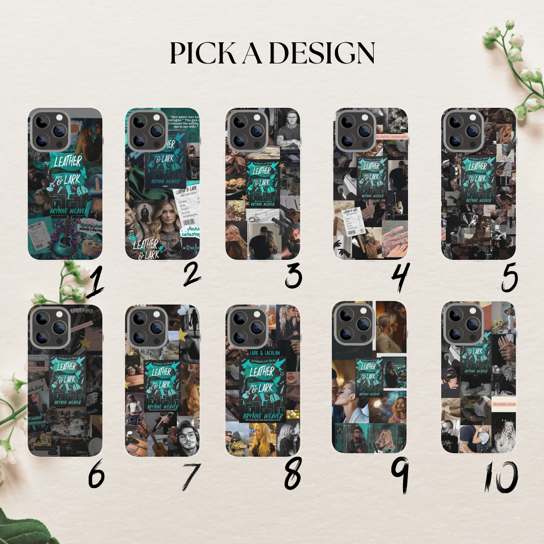 Leather & Lark Protective Smartphone Casing - Handheld Cellphone Case for iPhone 16 Pro Max, 15, 14, 13, 12 Plus & Samsung S24 Ultra Custom-Fit Device Protection