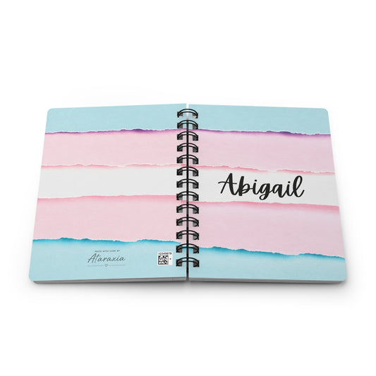 Personalized Pride Notebook/Journal Collection | Custom LGBTQ+ Spiral Notebook image 1