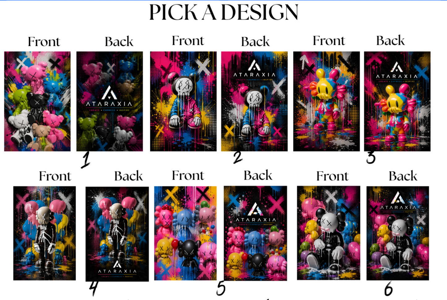KAWS Notebook Collection | Graffiti Style notebooks