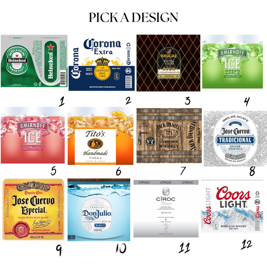 Beverage Tumbler Designs Perfect Gift for a Friend or Partner image 1