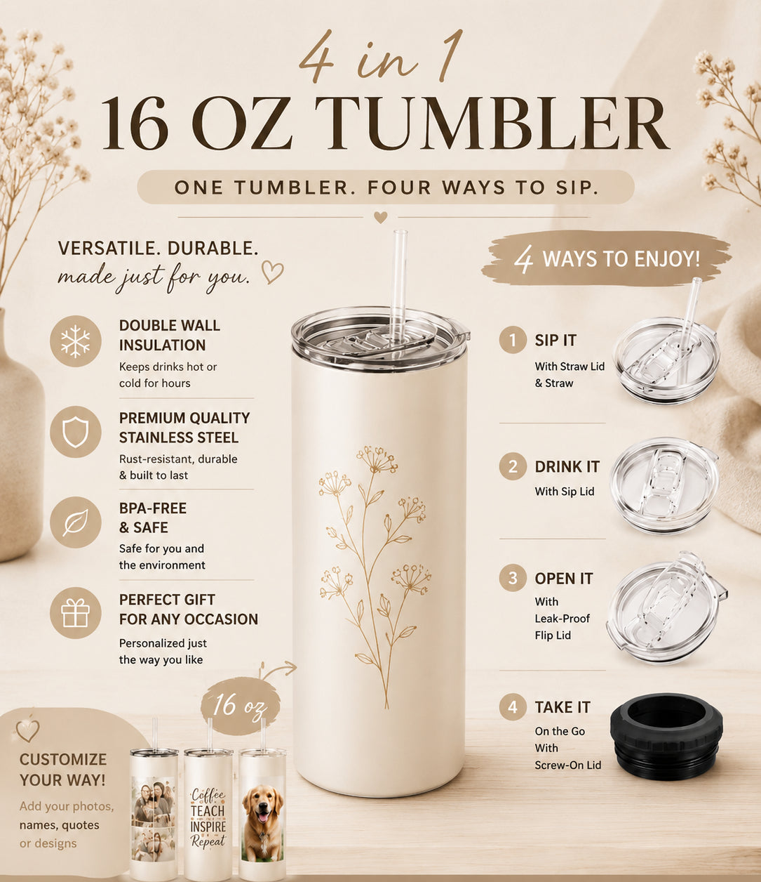 2026 FIFA World Cup Tumbler | Soccer Fan Stainless Steel Tumbler