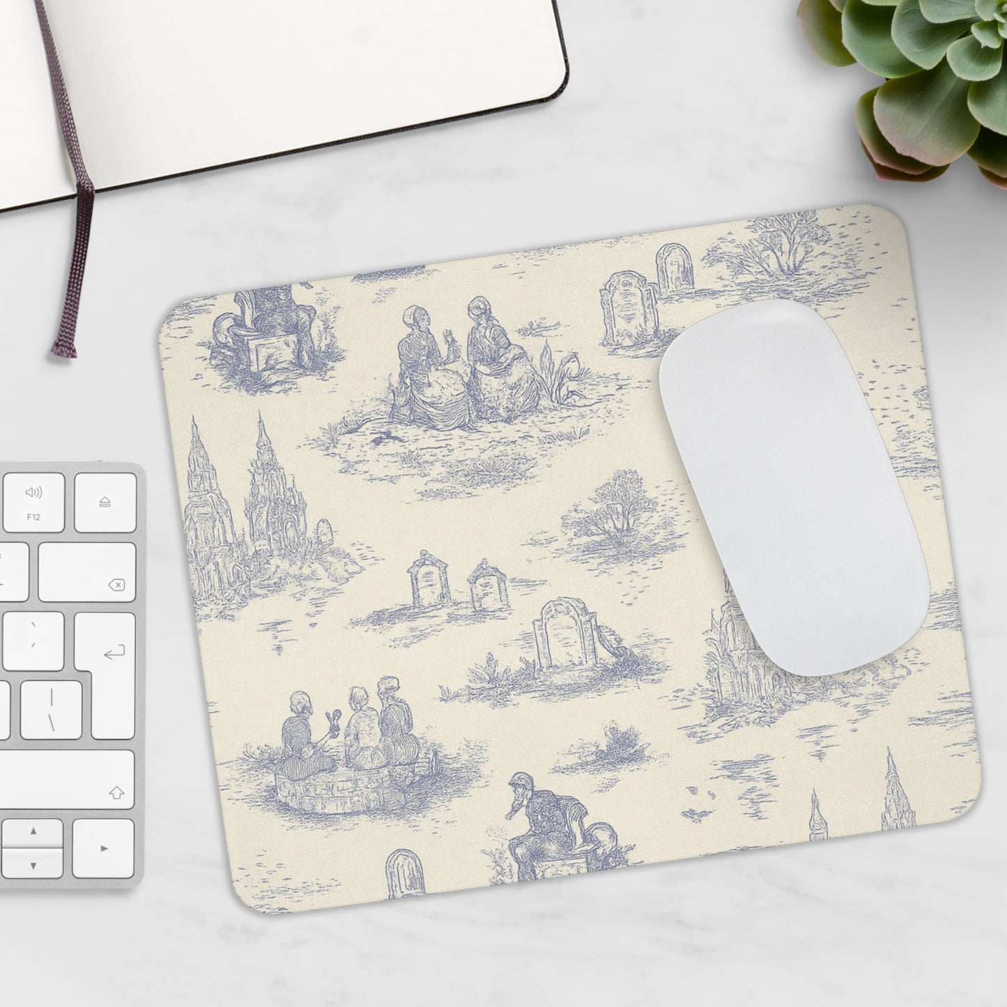Halloween Mouse Pad with Non-slip Rubber Base for Smooth Gaming and Office Use image 0