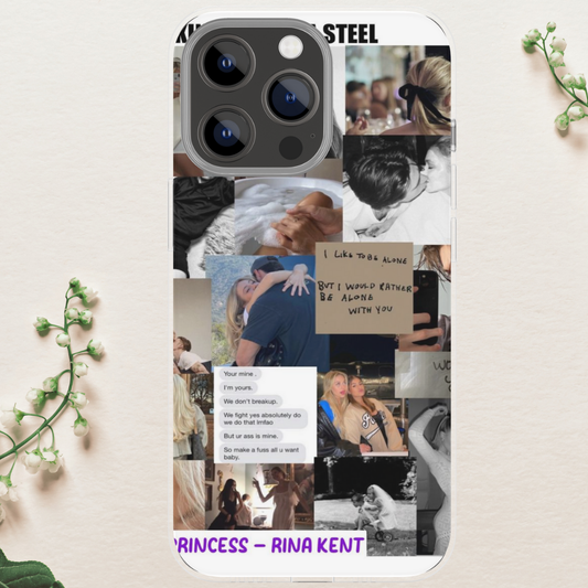 Rina Kent Steel Princess Book Phone Case book 16 Pro Max 15 14 13 12 P image 0