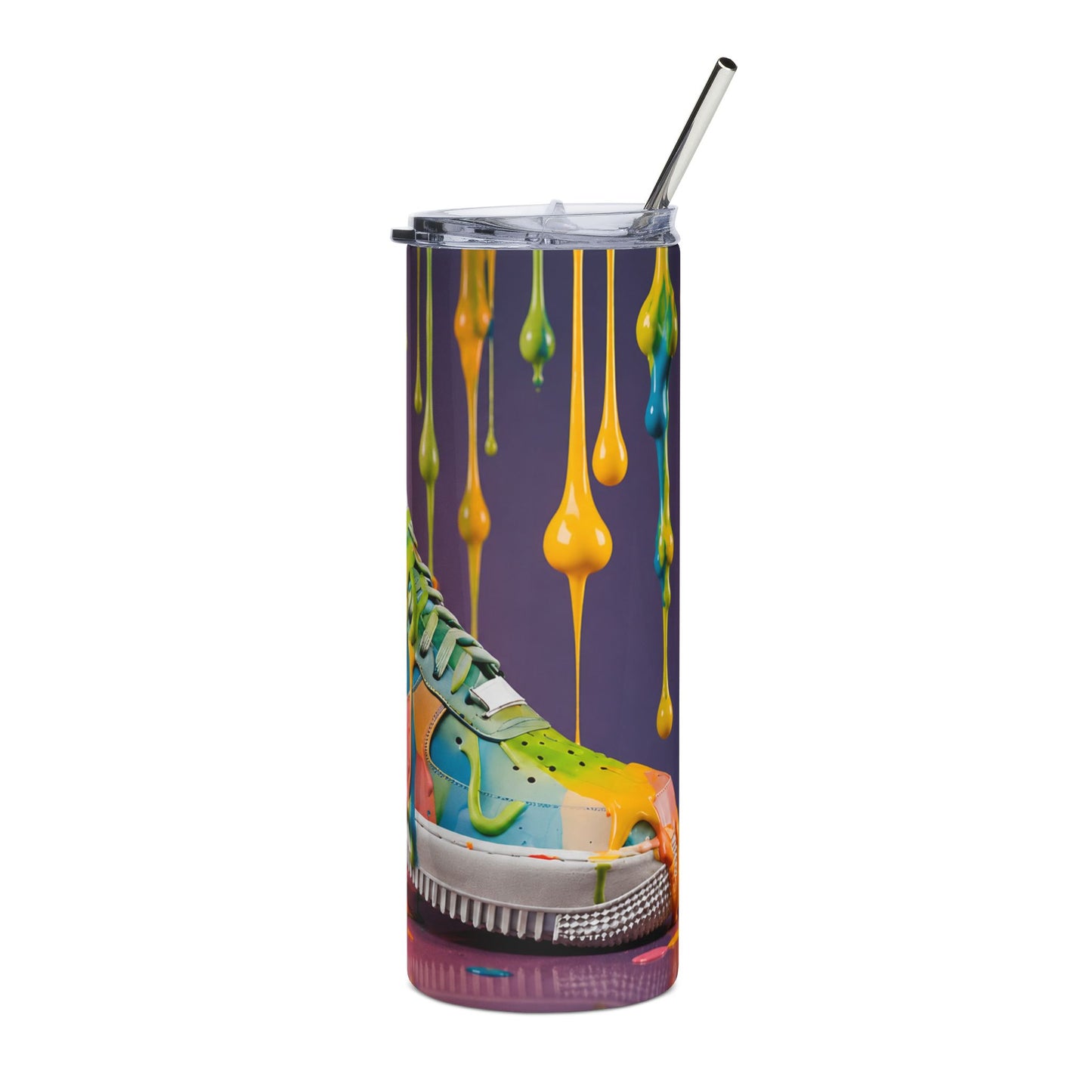 Paint Splash Tumbler Design | Neon Streetwear image 0