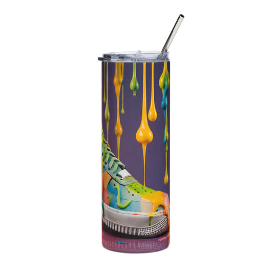 Paint Splash Tumbler Design | Neon Streetwear image 0