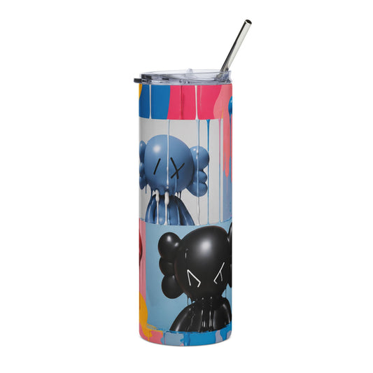 Graffiti Bear Tumbler Design | Urban Pop Art design image 0
