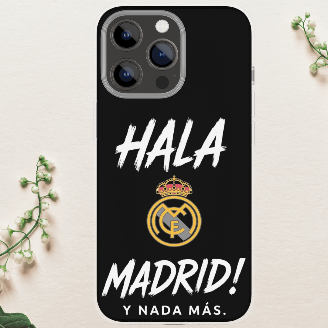 Royal White Spirit Case Iconic Madrid Vibe Protective Stylish Fits Most iPhone S image 0