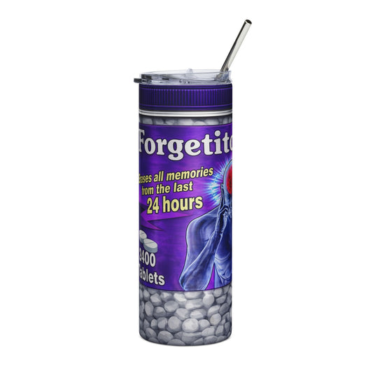 Forgetitol Antibacterial Prescription Tumbler 12 oz 16 oz image 0
