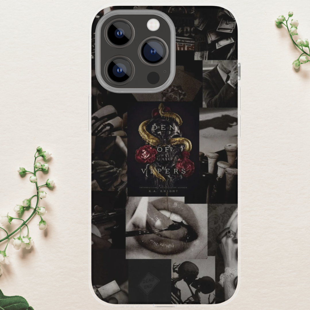 Den of Vipers Dark Romance Book Phone Case book 16 Pro Max 15 14 13 12 Plus
