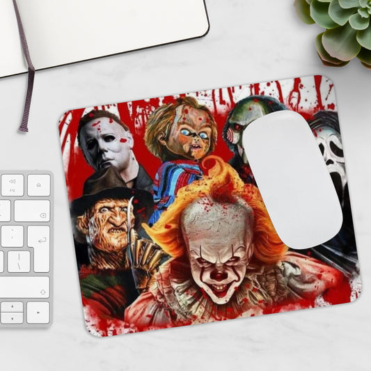 Horror mousepad, Halloween, Michael Myers, Ghost Guy & IT mouse image 1