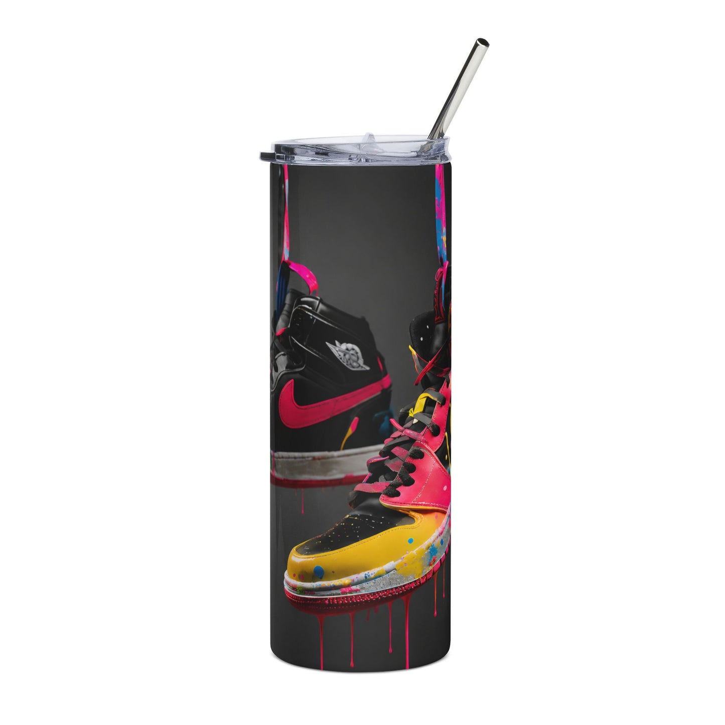 Paint Splash Tumbler Design | Neon Streetwear image 2