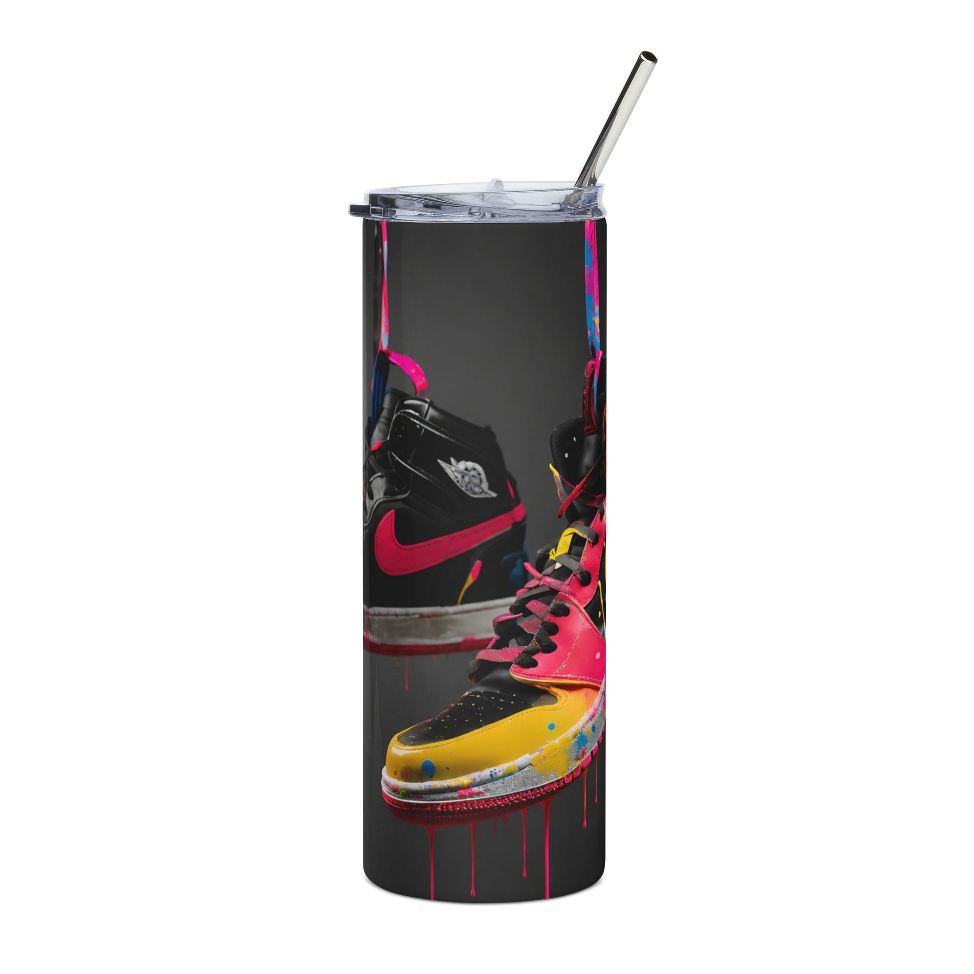 Paint Splash Tumbler Design | Neon Streetwear image 2
