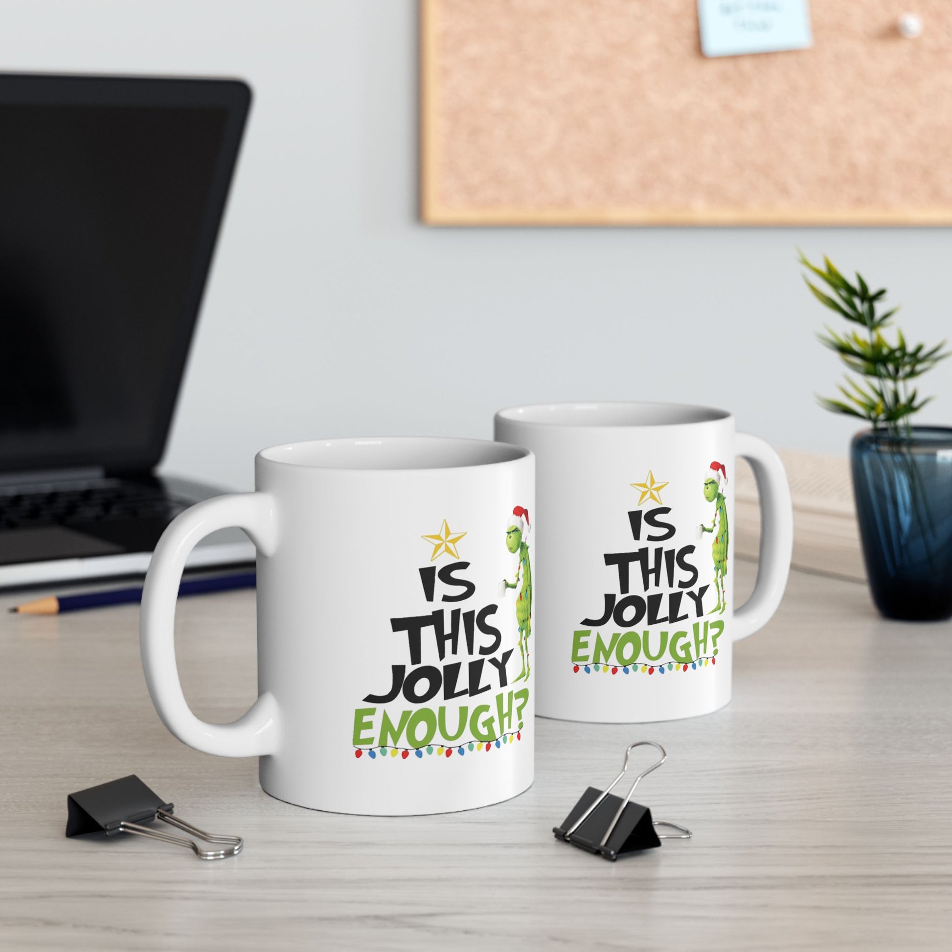 Grinch Christmas mug Christmas Gifts Christmas mug Holiday Season Merry Grinchma image 0