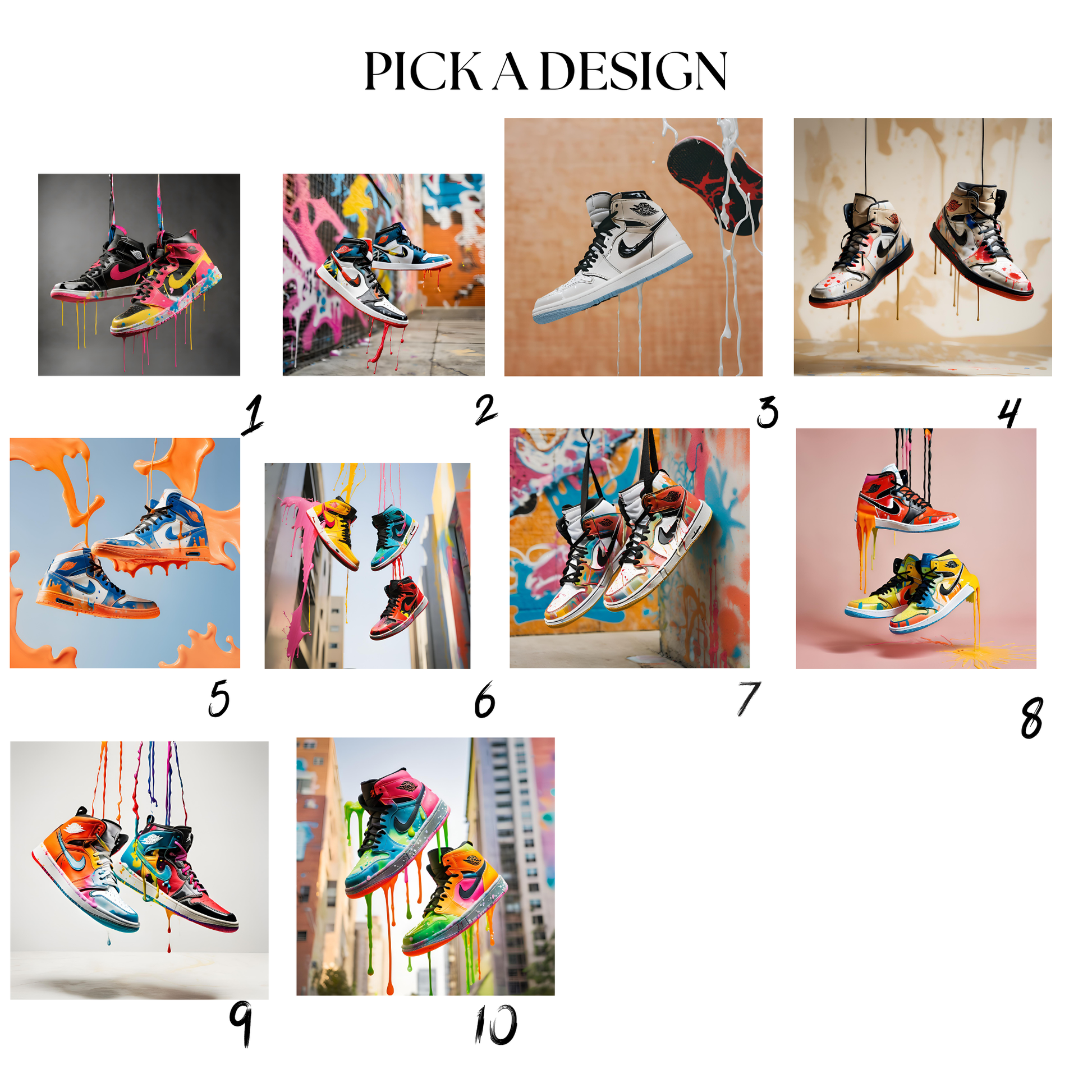 Paint Splash Tumbler Design | Neon Streetwear image 3