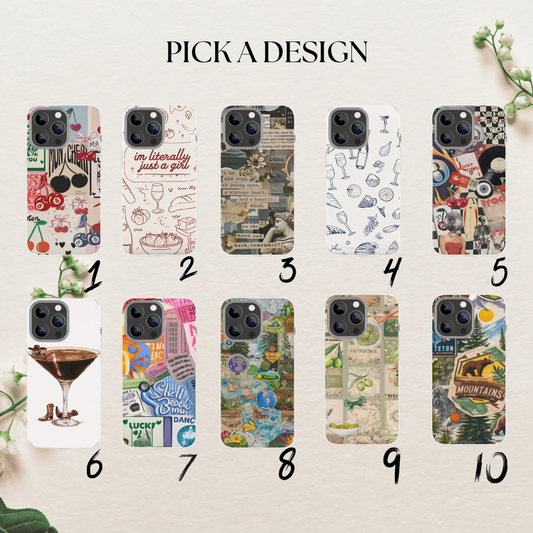 Retro Y2K Vintage European Colorful Phone Case for iPhone 16 PM 17 13 14 15 with image 1