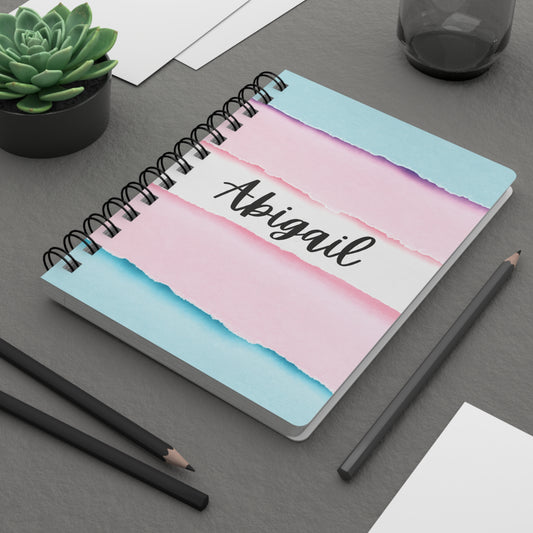 Personalized Pride Notebook/Journal Collection | Custom LGBTQ+ Spiral Notebook image 0