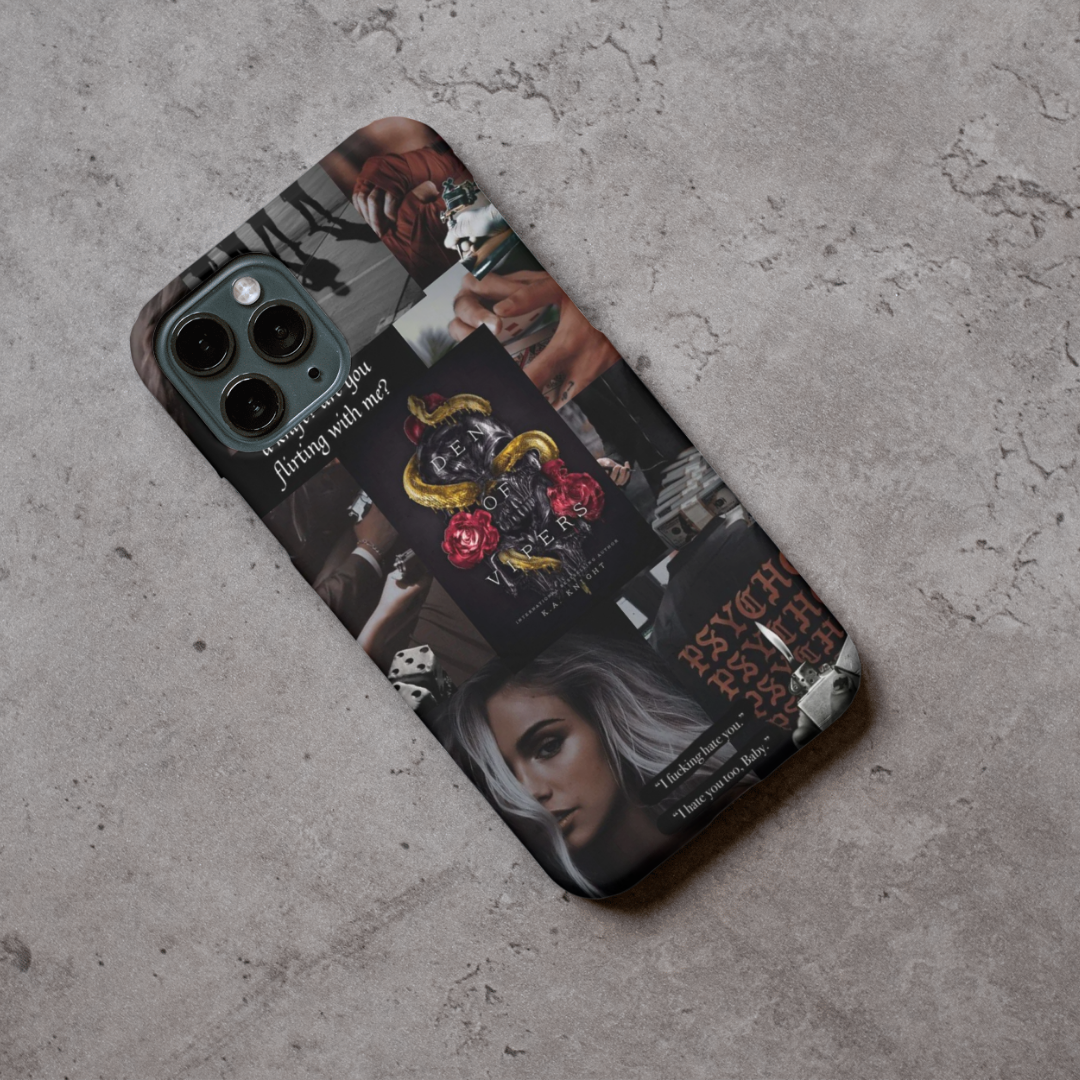 Den of Vipers Dark Romance Book Phone Case book 16 Pro Max 15 14 13 12 Plus