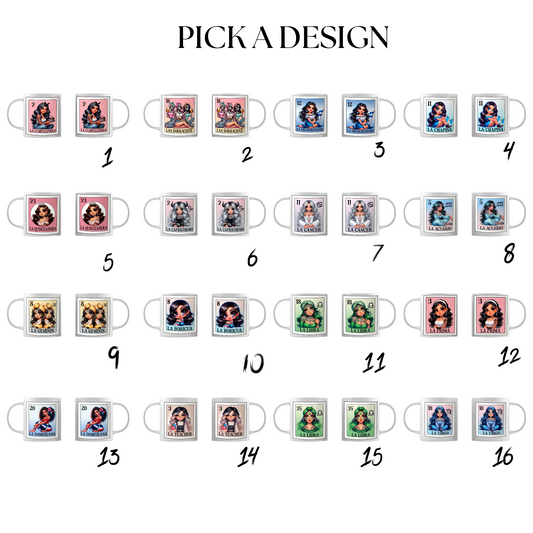 Loteria card en español mug, Cute La Dramatica mug, Spanish Design, LA h image 1