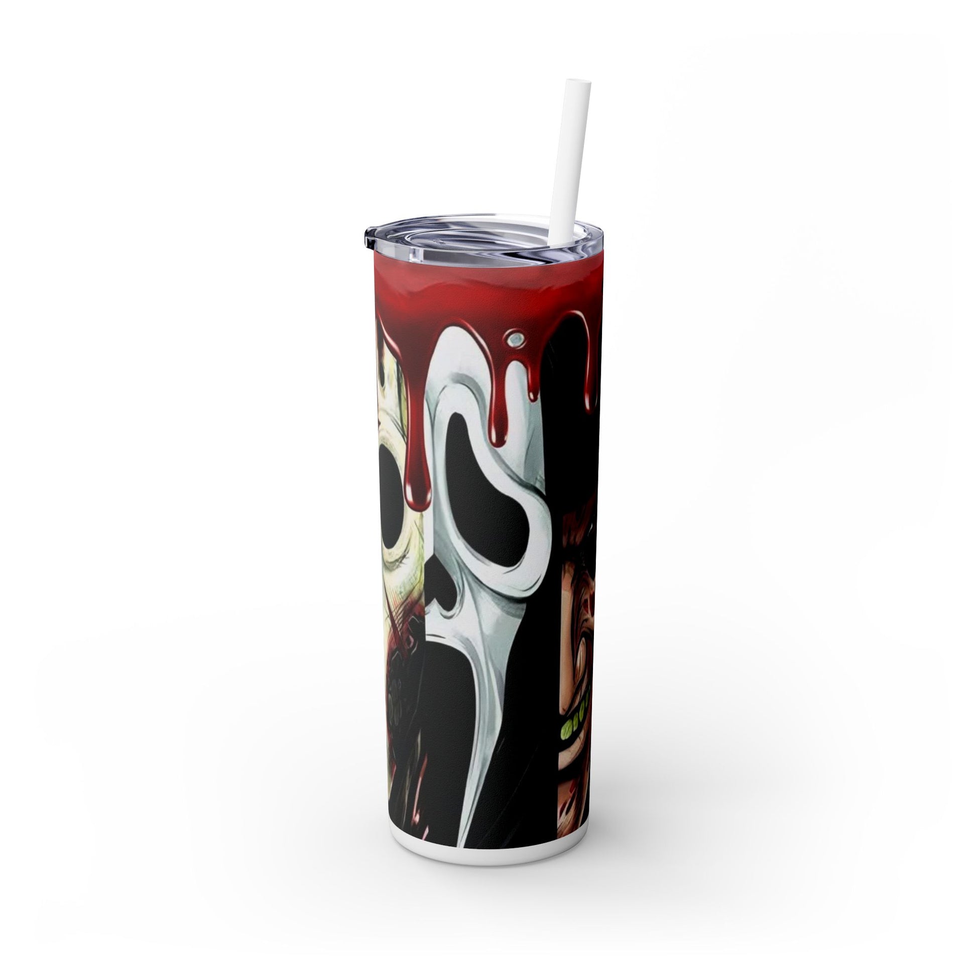 Halloween Michael Myers Horror Tumbler Spooky Protection Customized Design image 0