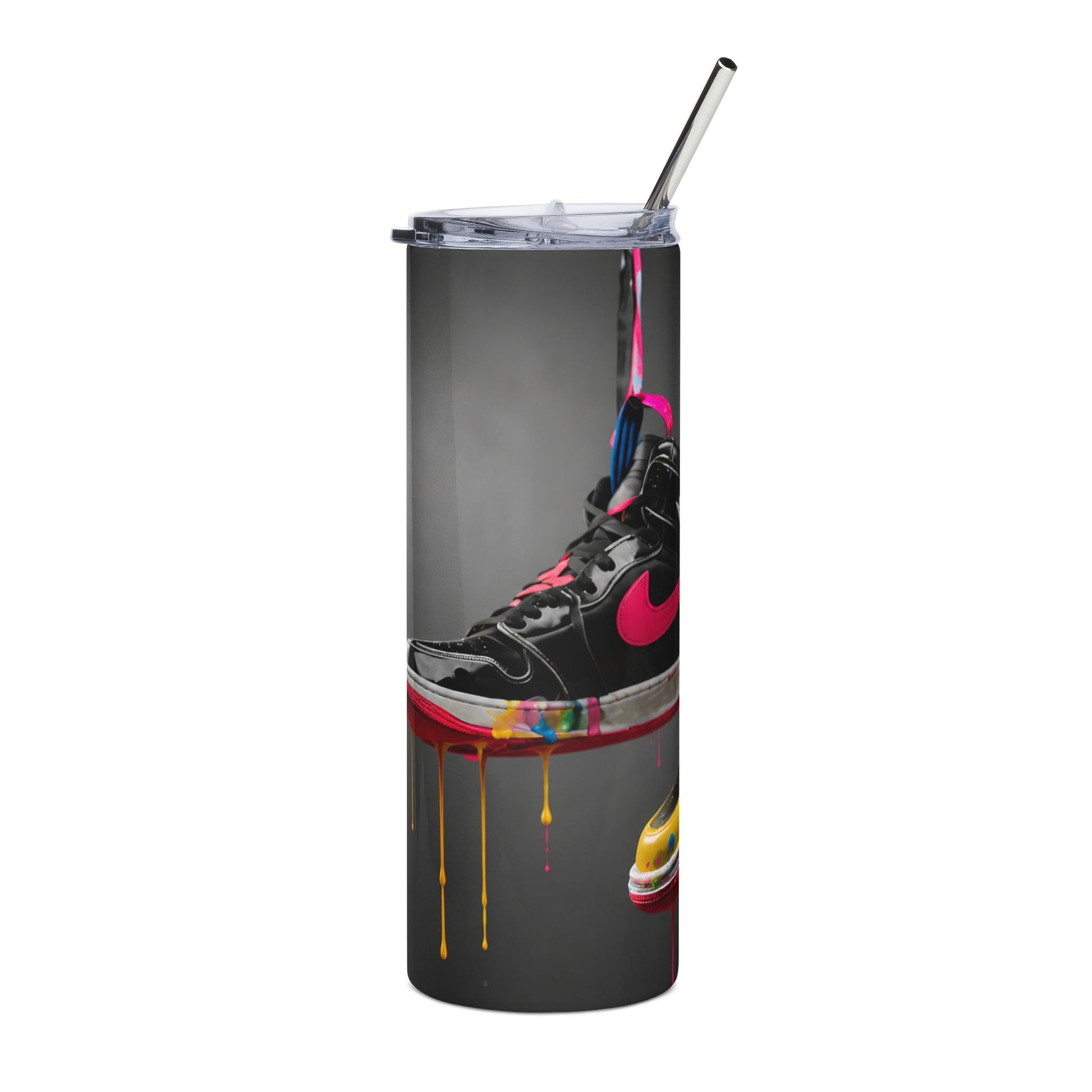 Paint Splash Tumbler Design | Neon Streetwear image 0