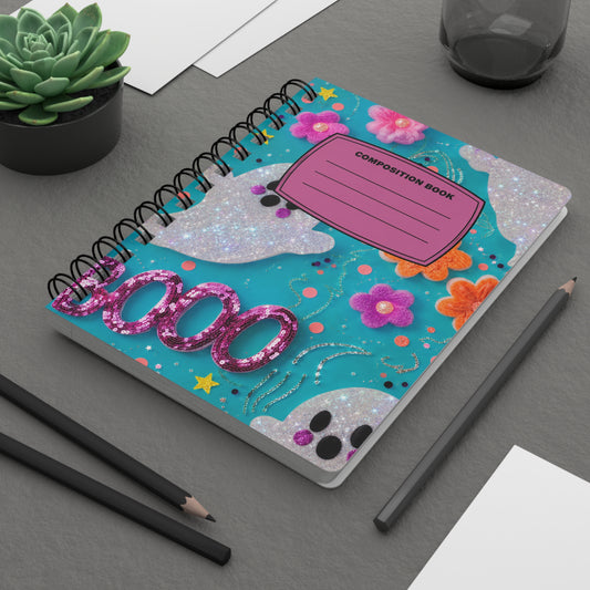 Halloween Composition Notebook | Cute Ghost & Spooky School Journal