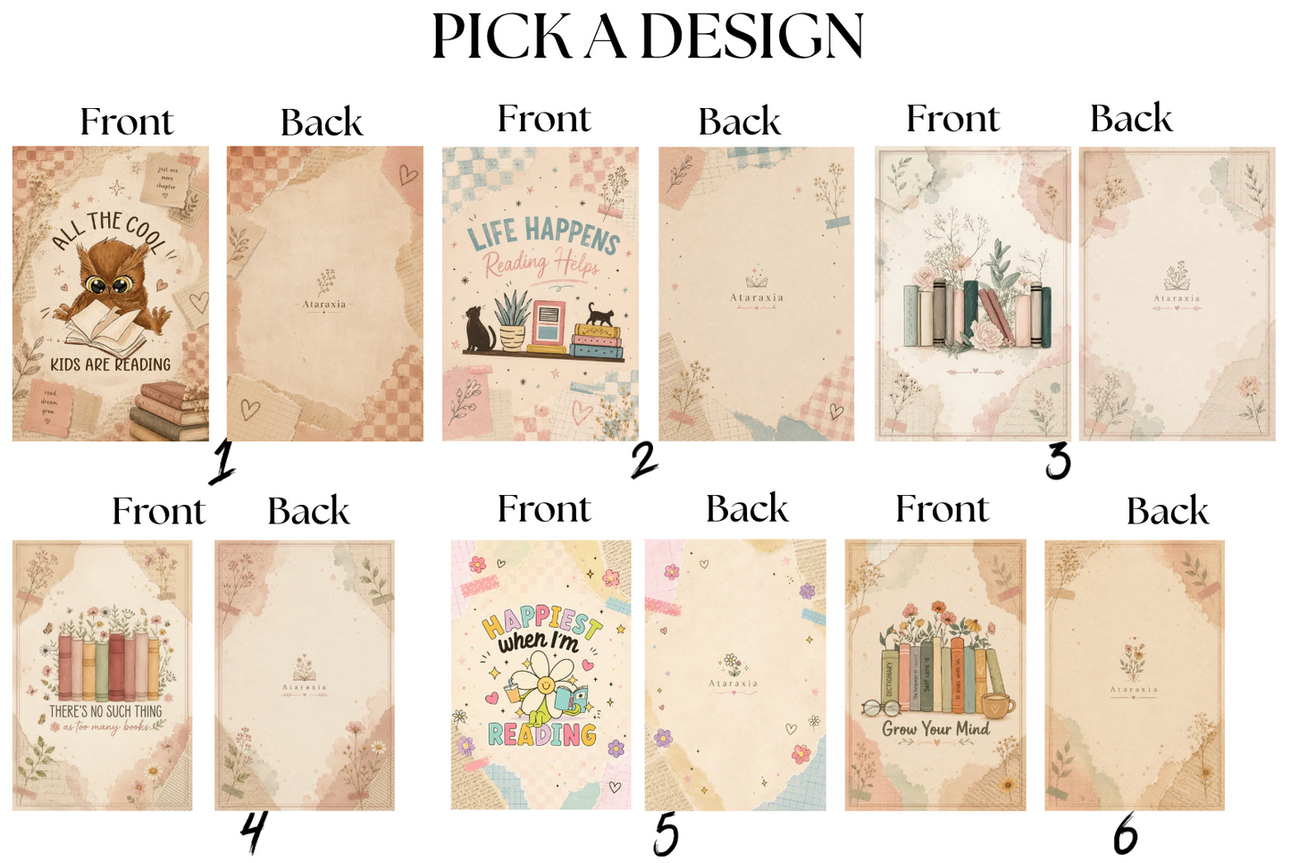 Book Lover Notebook Collection | Reading Inspired Spiral Journals