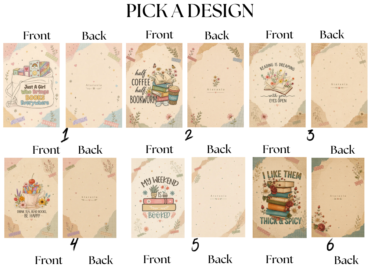 Reading Lover Notebooks | Literary Aesthetic Journal Collection
