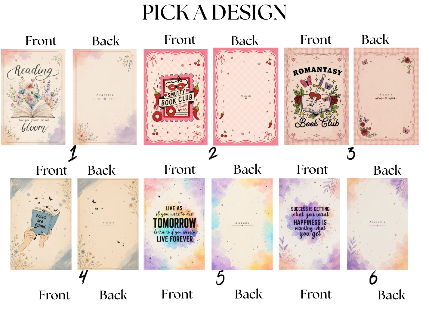 Book Lover Spiral Notebook | Cozy Reading Journal Collection