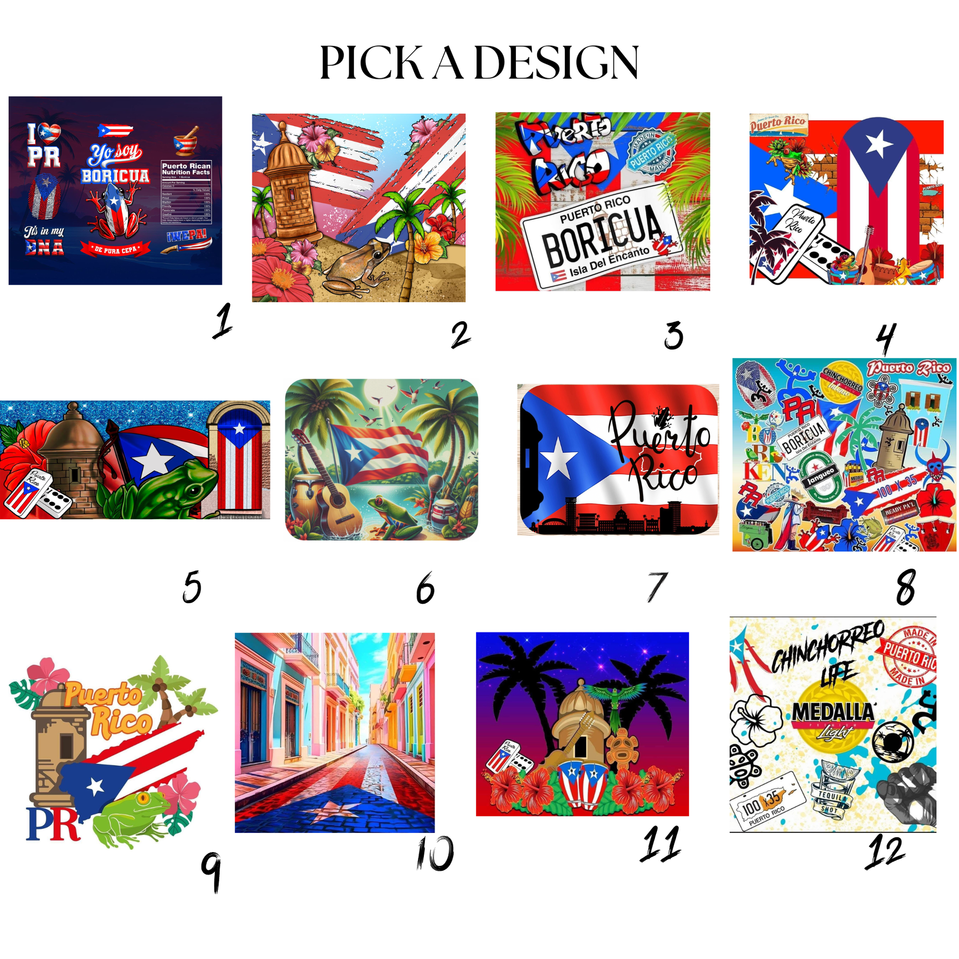 Puerto Rico Tumbler Stainless Steel Travel Mug for Coffee Tea image 1