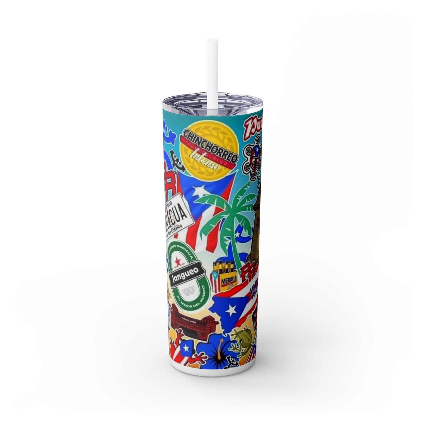 Puerto Rico Tumbler Stainless Steel Travel Mug for Coffee Tea image 0