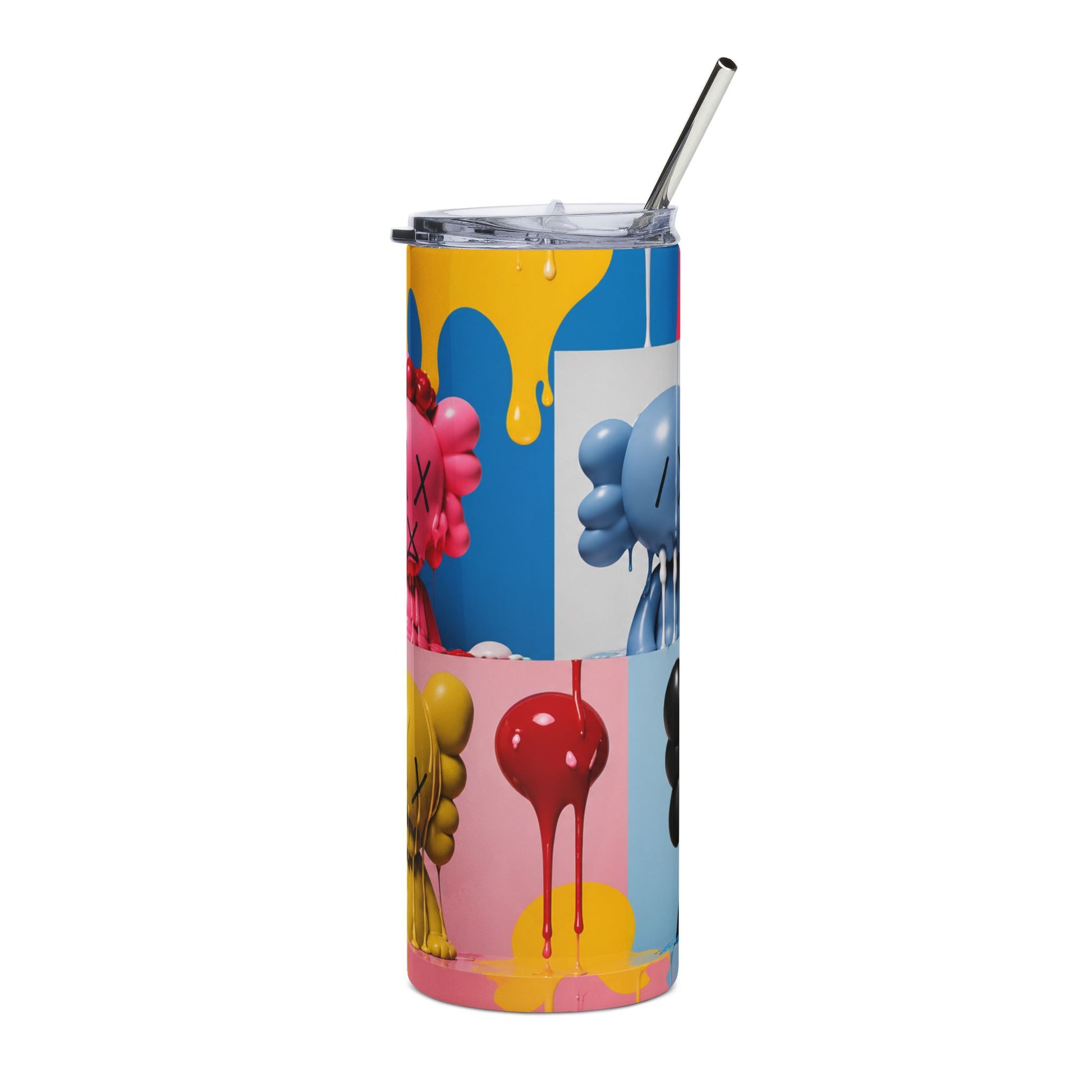 Graffiti Bear Tumbler Design | Urban Pop Art design image 1