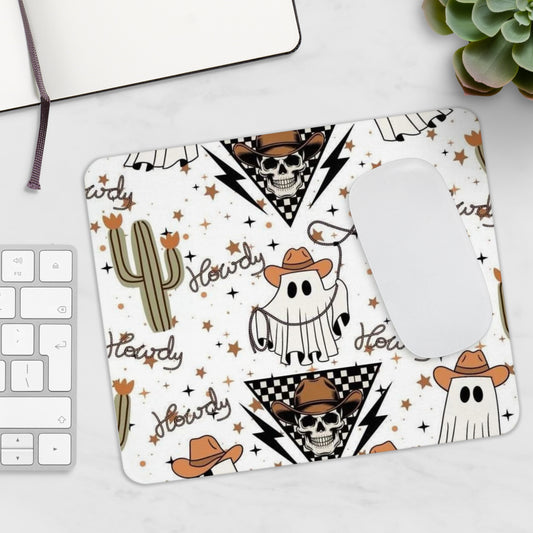 Halloween Mouse Pad with Non-slip Rubber Base for Smooth Gaming and Offi image 0