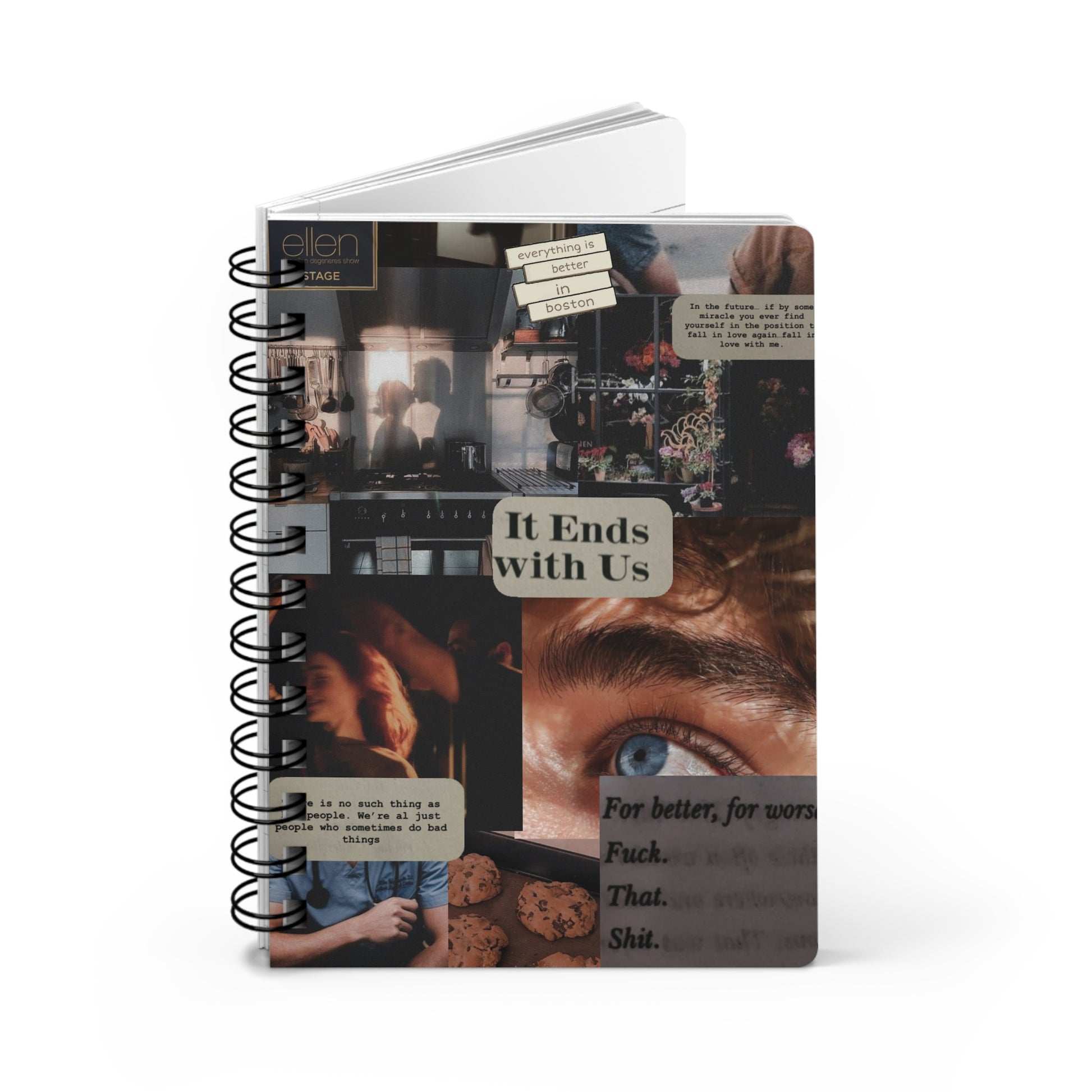 It Ends With Us Inspired Notebook Collection | Bookish Aesthetic Journals image 1