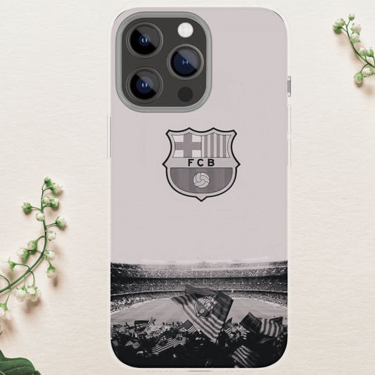 Lionel Messi Artistic Phone Case for iPhone and Samsung FC Barcelona Inspired Fo image 0
