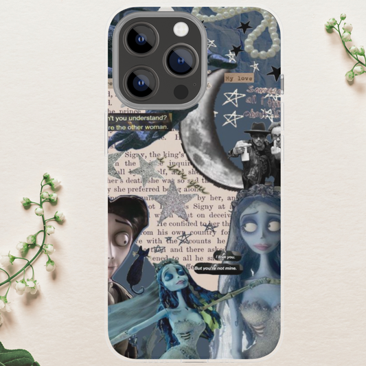 Corpse Bride Gothic, Halloween Gift, Tim Burton, Unique Art, Horror, 16 Pro Max, image 1
