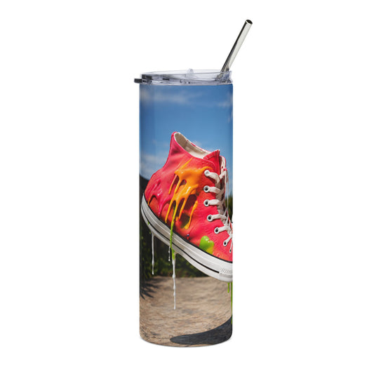 Paint Splash Tumbler Design | Neon Streetwear image 1